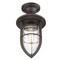 Homeroots 18.5 x 10 x 10 in. Dylan 3-Light Oil-Rubbed Bronze Hanging Lantern 397961 - alternate 2